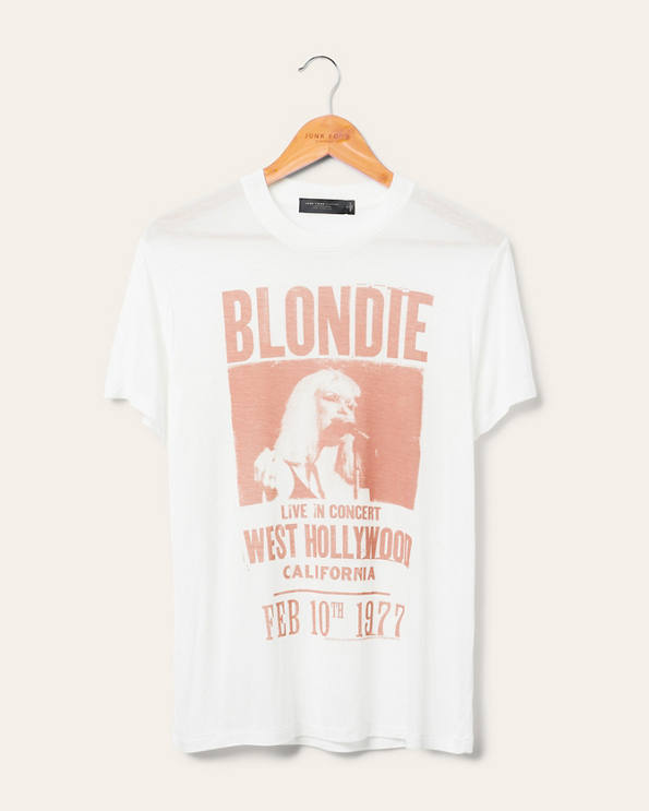 Junk Food Blondie West Hollywood Vintage Tissue Tee