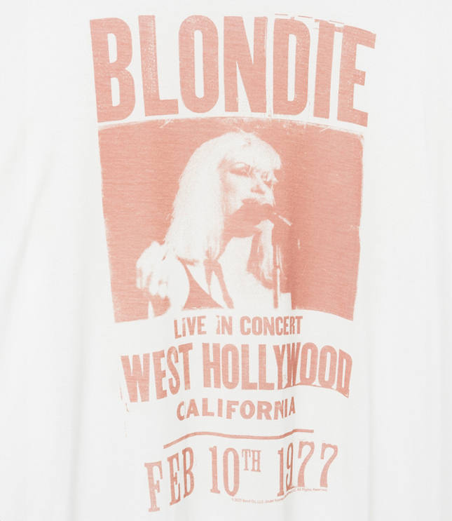 Junk Food Blondie West Hollywood Vintage Tissue Tee