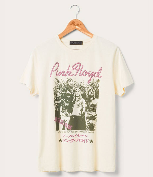 Junk Food Pink Floyd Point Me to the Sky Vintage Tee