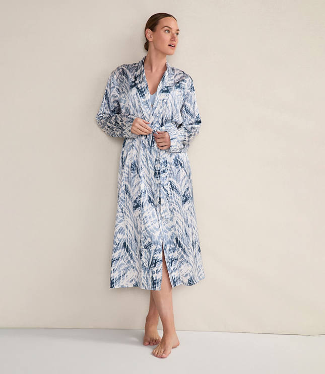Haven Well Within Washable Silk Tie Dye Robe