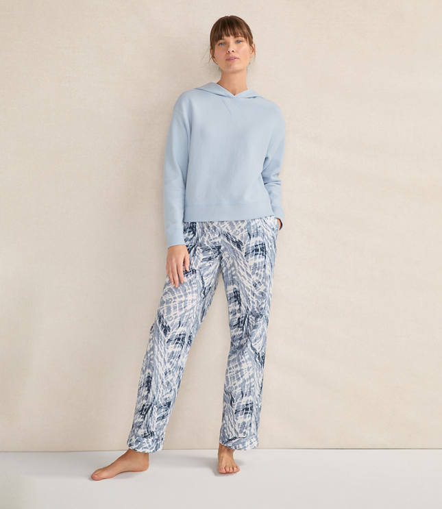 Haven Well Within Organic Cotton Poplin Tie Dye Sleep Pants