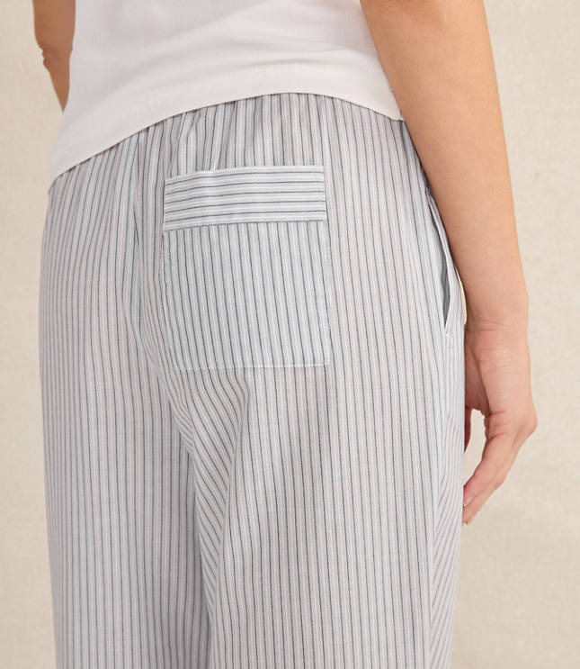 Haven Well Within Organic Cotton Poplin Striped Sleep Pants carousel Product Image 2
