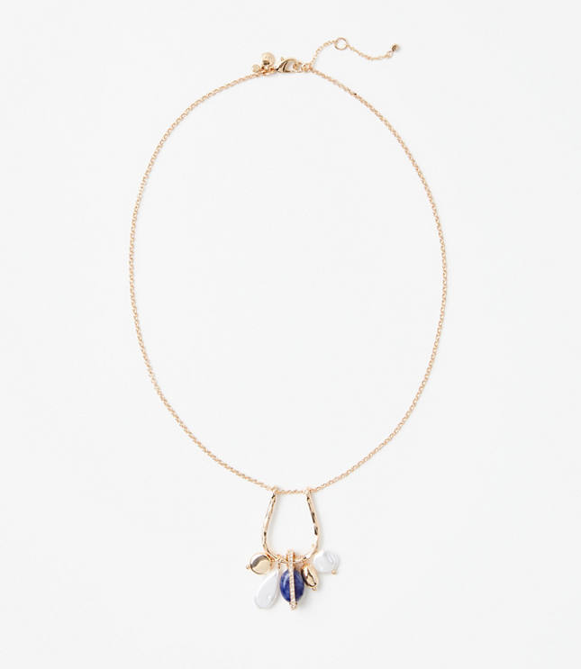 Cluster Pendant Necklace