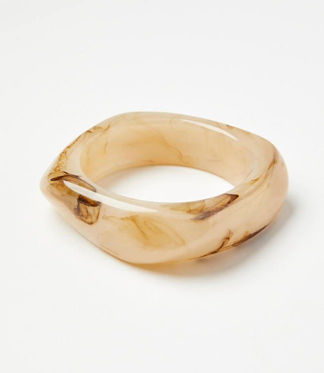 Loft Chunky Acetate Bangle Bracelet