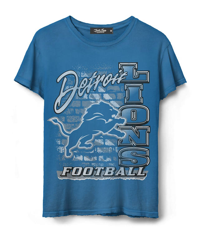 Junk Food Detroit Lions Vintage Tee