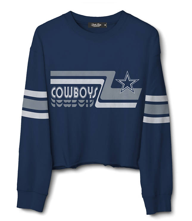 Junk Food Dallas Cowboys Retro Crop Fleece