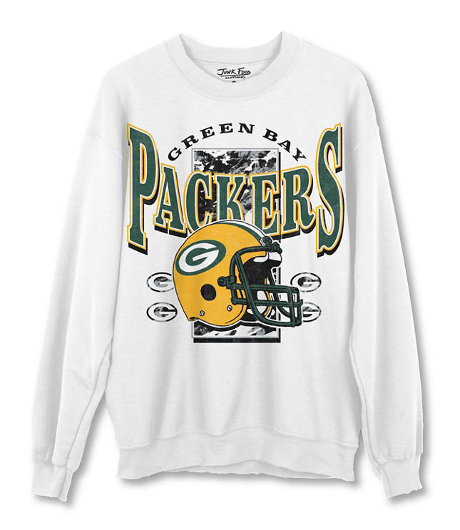 Junk Food Green Bay Packers Crew Fleece