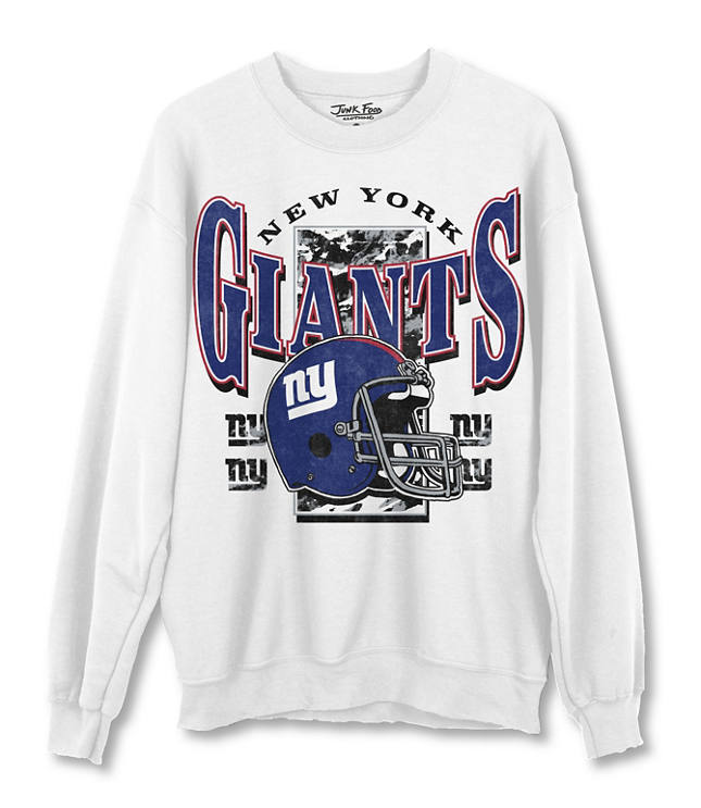 Junk Food New York Giants Crew Fleece