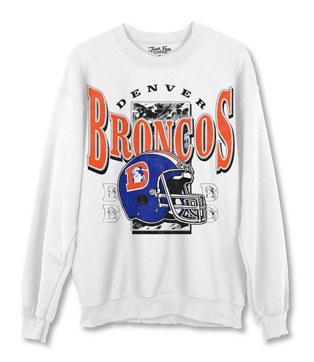 Junk Food Denver Broncos Crew Fleece