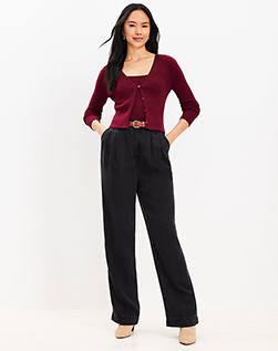 Palmer Wide Leg Pants in Corduroy