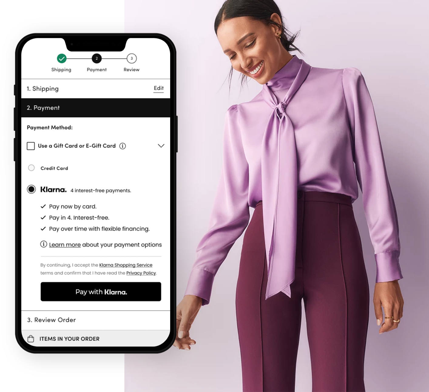 Ann Taylor Klarna App