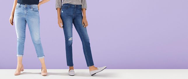 loft blue jeans