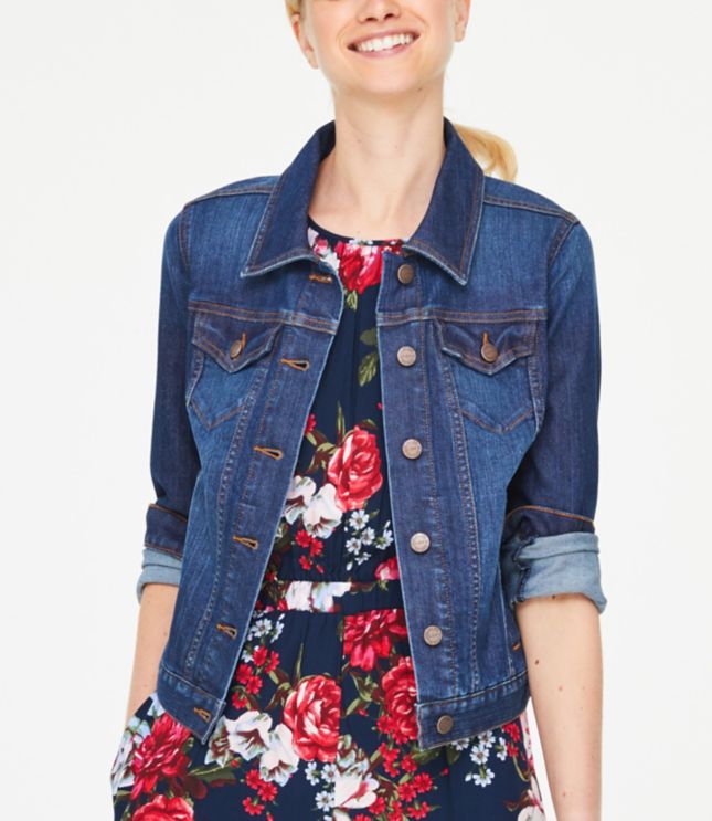 loft outlet denim jacket