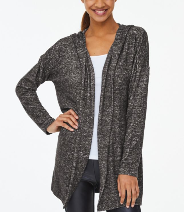 loft hooded cardigan