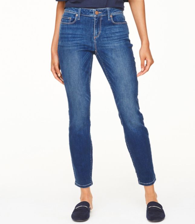 loft curvy skinny jeans