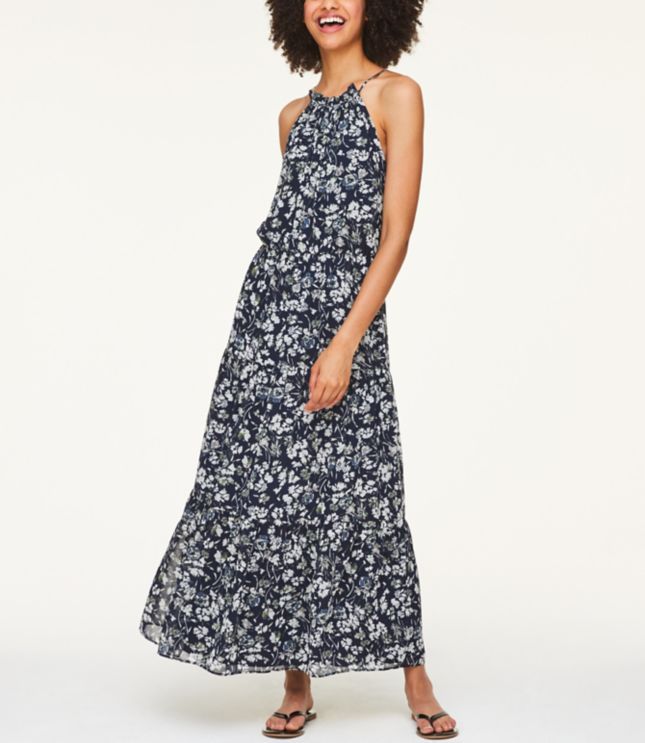 loft floral maxi dress
