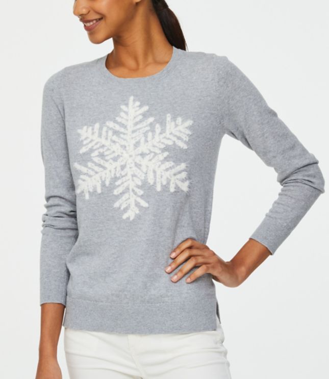 snowflake sweater