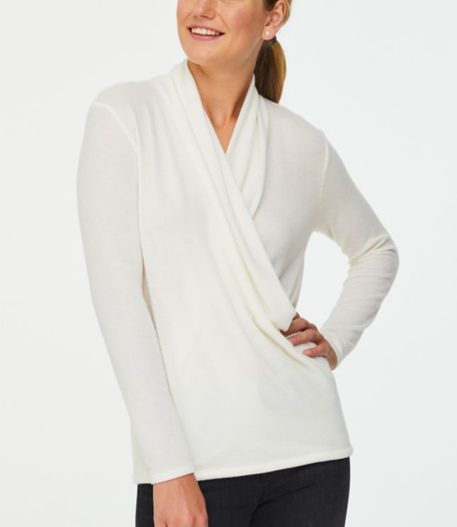 loft wrap blouse