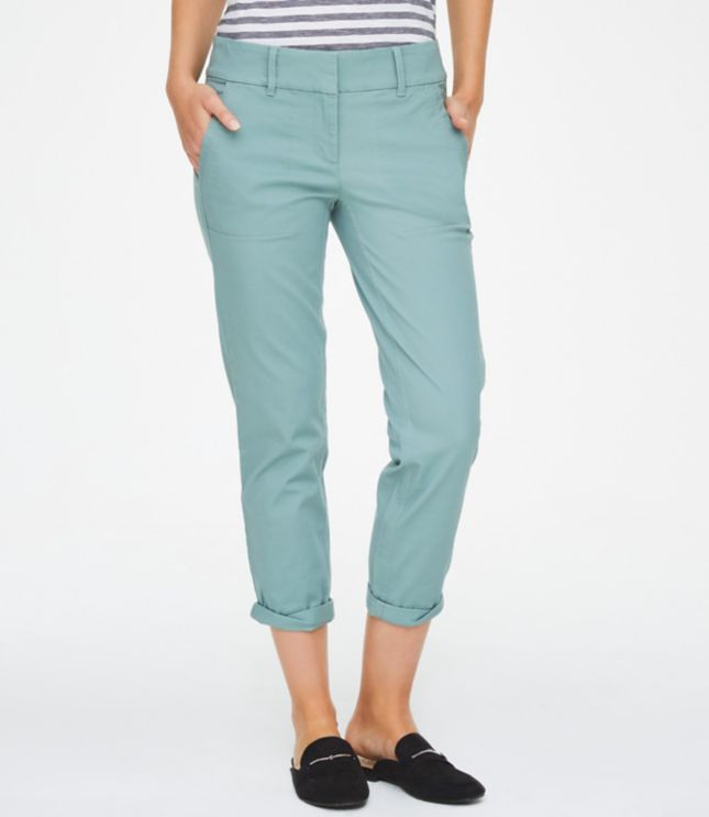 loft girlfriend chinos