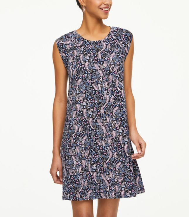 cap sleeve swing dress