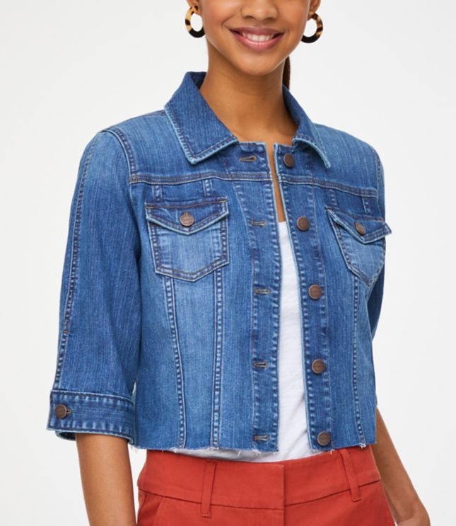 the loft jean jacket