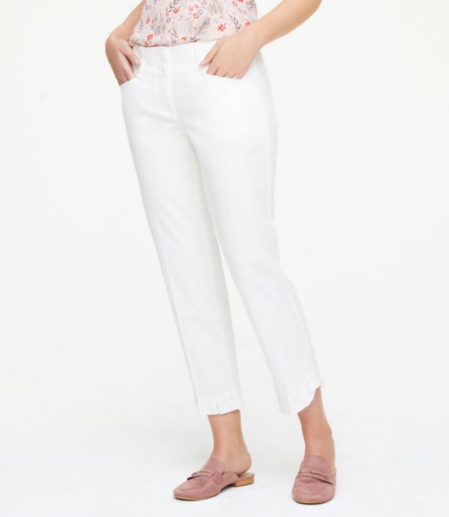 loft crop pants