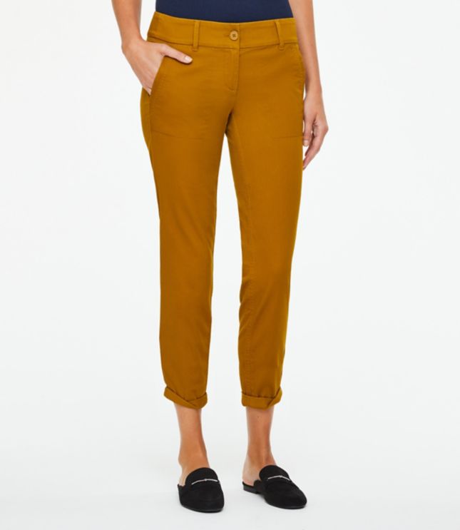 chino cropped pants