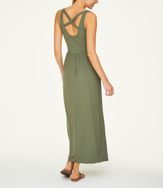 criss cross back sundress