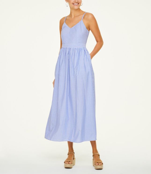 petite maxi dress with pockets