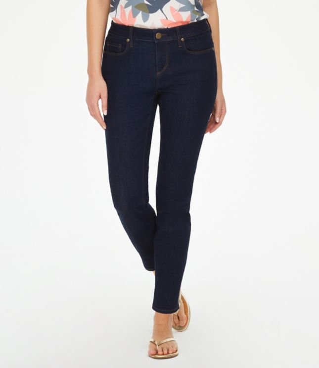 loft curvy skinny ankle pants