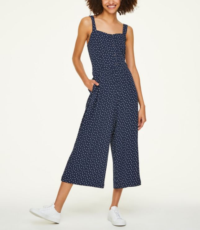 ann taylor loft petite jumpsuit