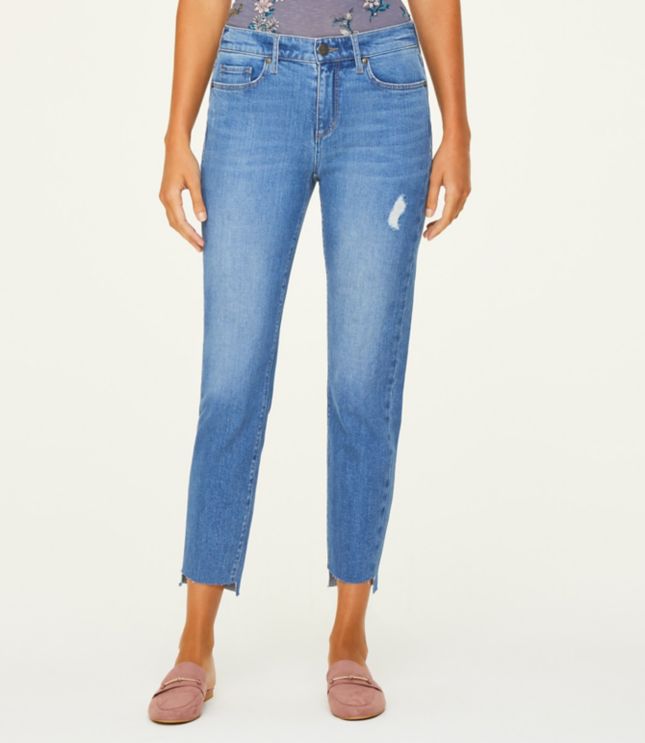 loft girlfriend jeans