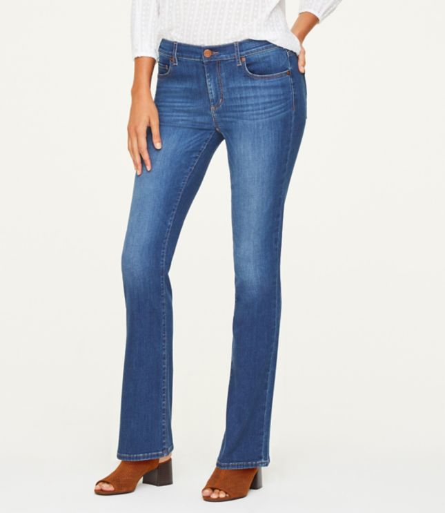 ann taylor loft curvy bootcut jeans