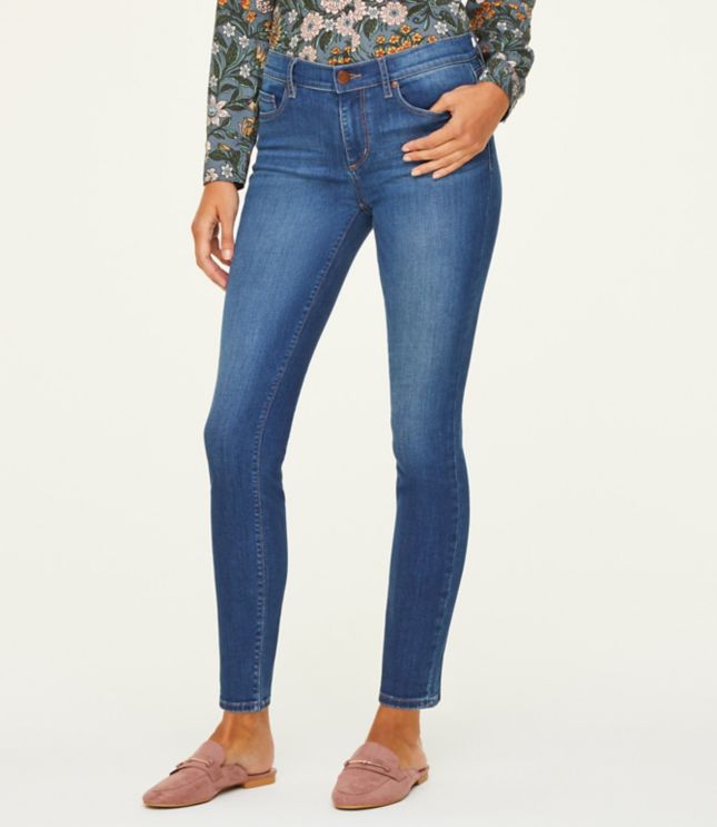 dark indigo skinny jeans