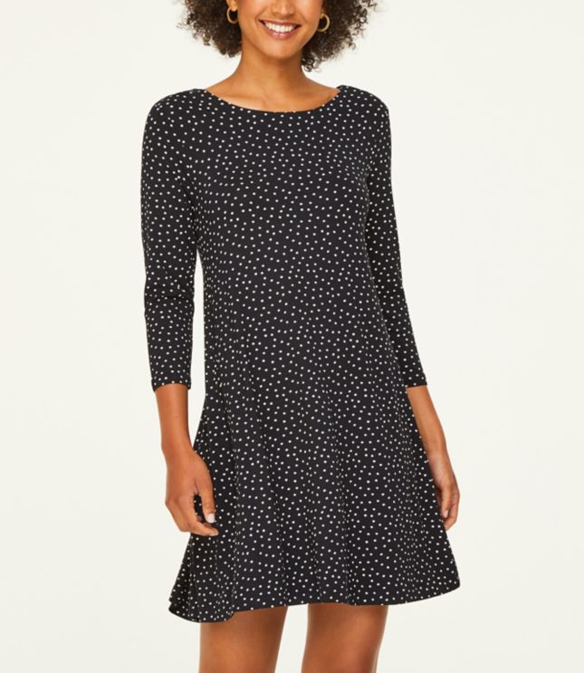 loft outlet black dress
