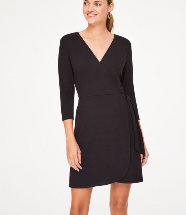 wrap dress petite size