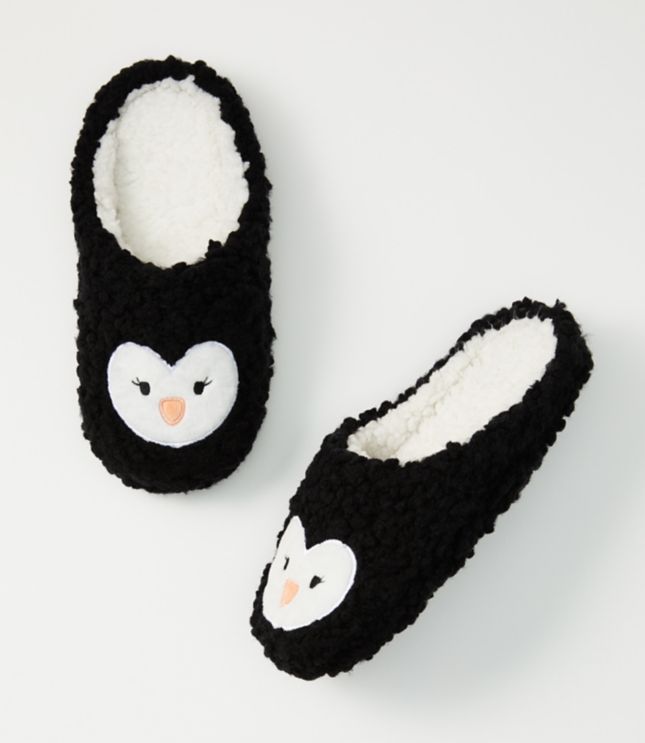 penguin slippers