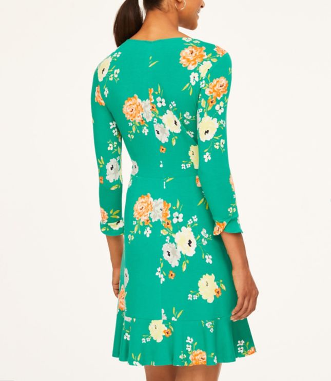 going out wrap dress