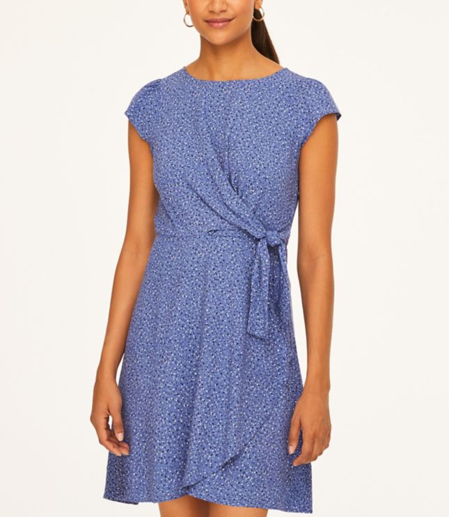 blue colour baby frock