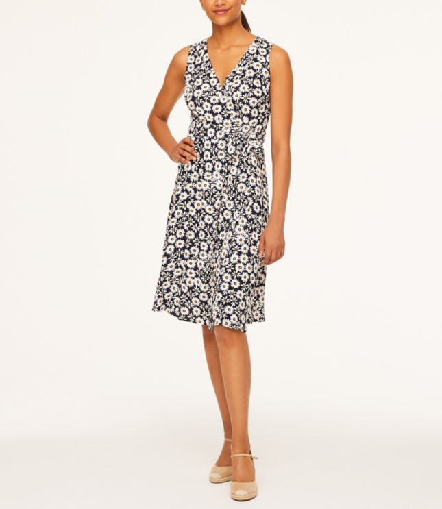 floral wrap dress loft