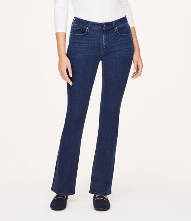 loft curvy bootcut jeans