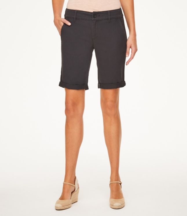 Image of Loft Curvy Bermuda Shorts