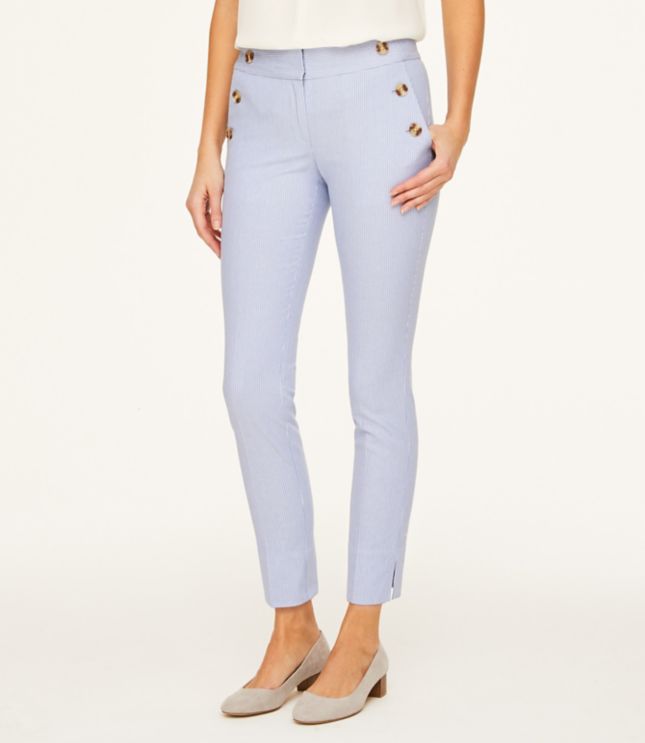 loft striped pants