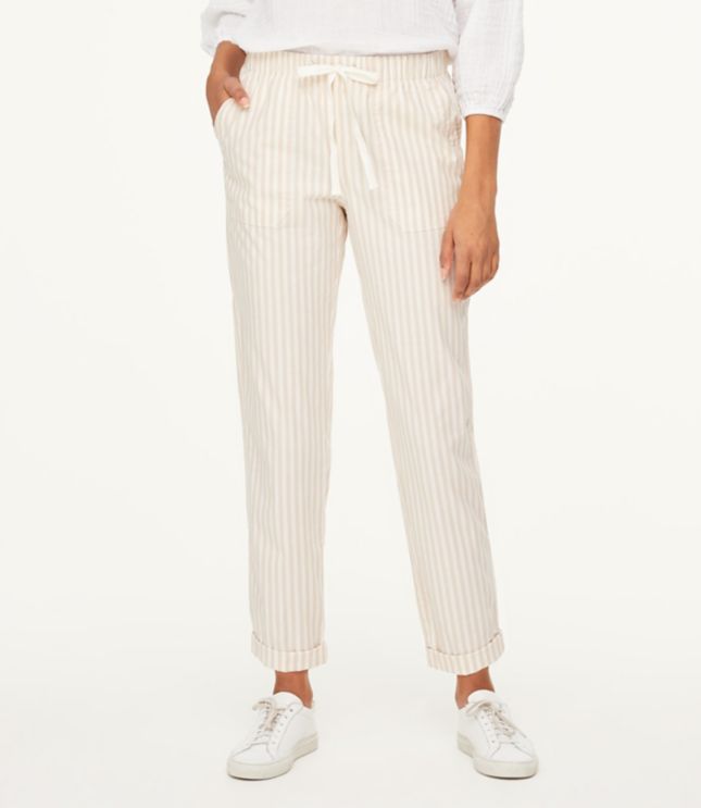 loft striped pants