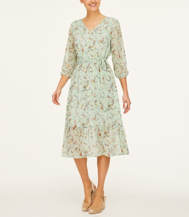 petite floral dress