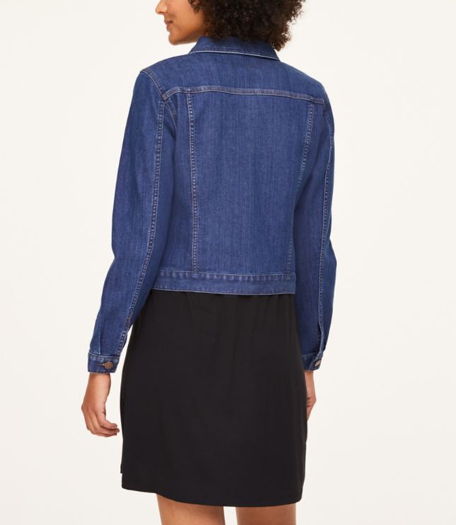 ann taylor loft jean jacket