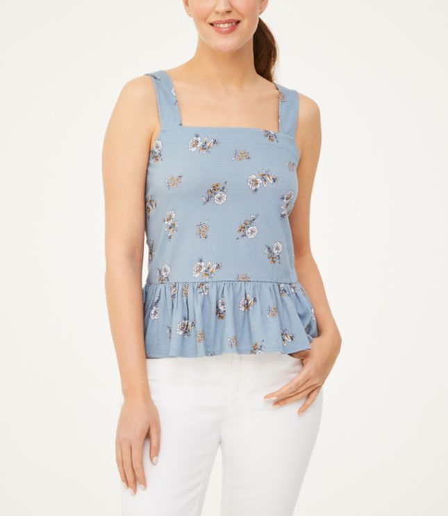 loft peplum top