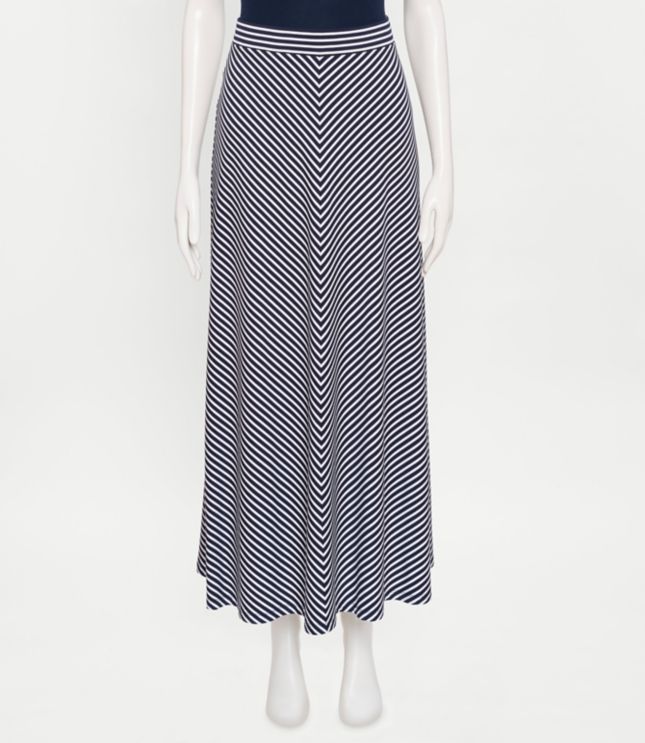 Image of Loft Chevron Knit Maxi Skirt