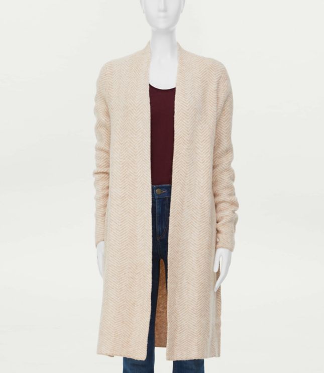 loft duster cardigan