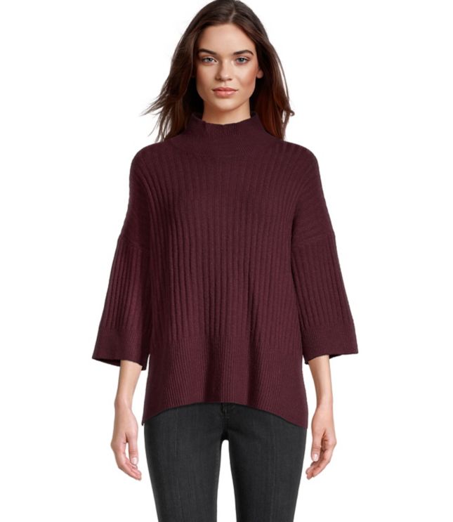 small poncho sweater